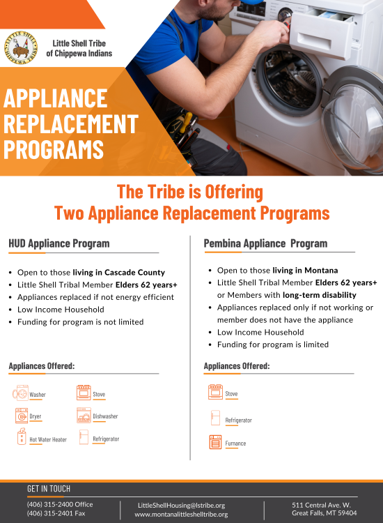 HUD & Pembina Appliance Programs 3.13.24